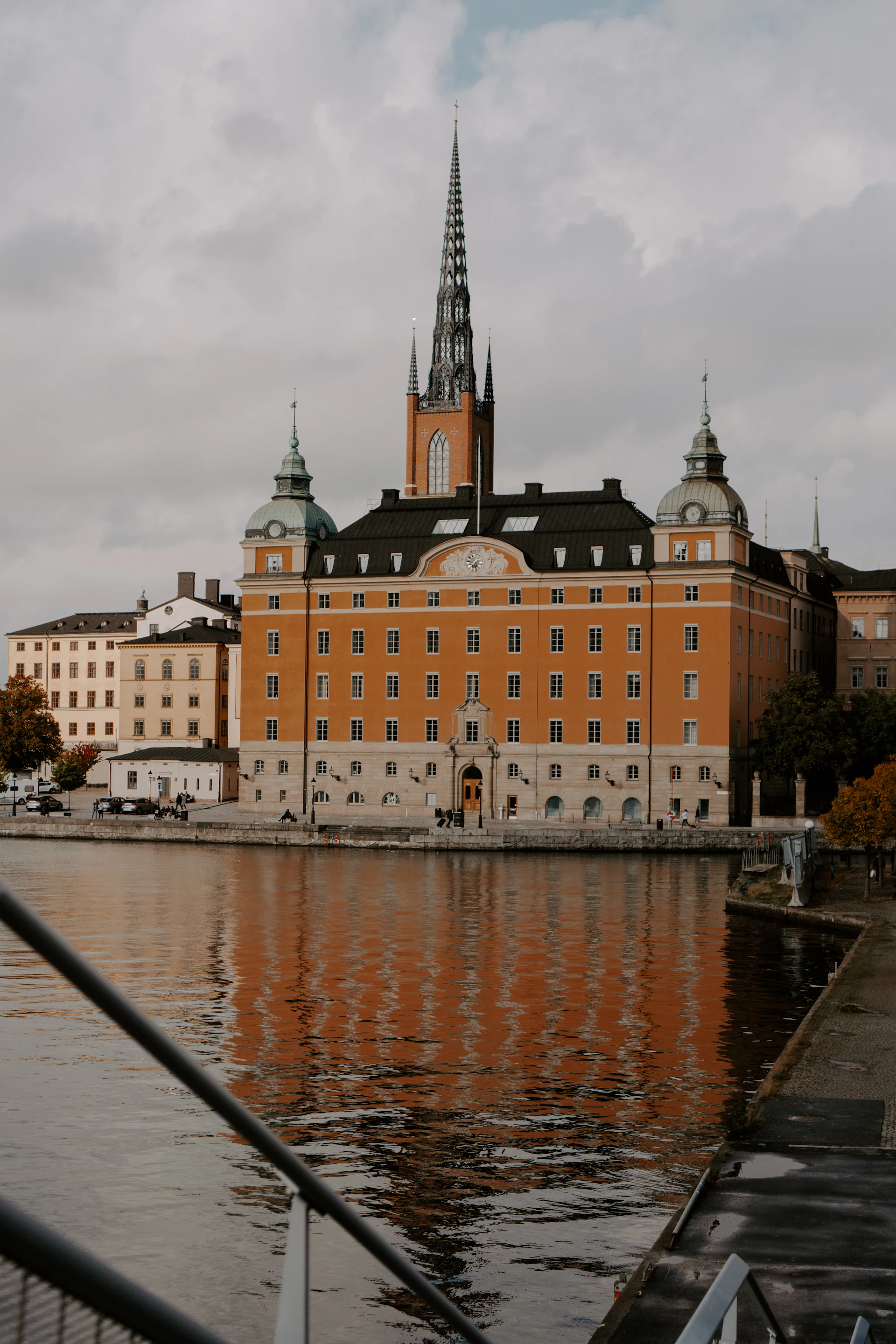 Gamla Stan, Stockholm's historic old town at golden hour